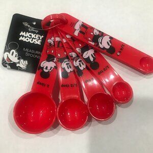 Disney, Disney Mickey Mouse, Mickey Mouse, Measuring Spoons, cookware